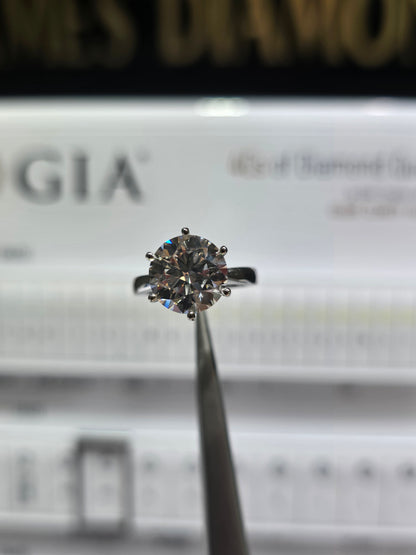 Solitaire rings 💍 5 Carat E/VS1 💎 IGI Labgrown Diamomd