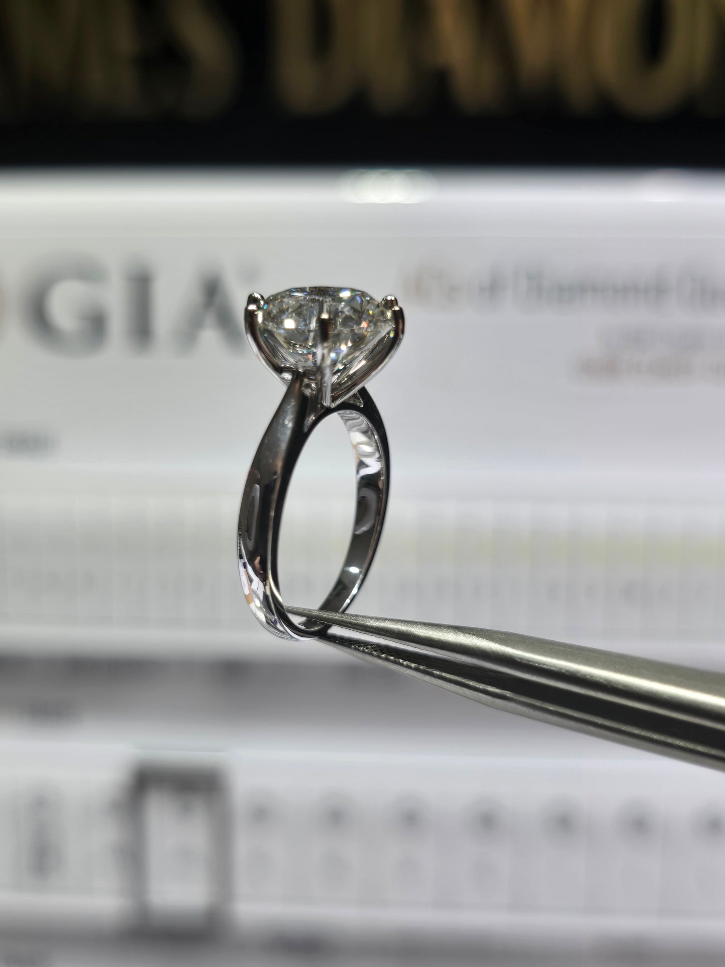 Solitaire rings 💍 5 Carat E/VS1 💎 IGI Labgrown Diamomd